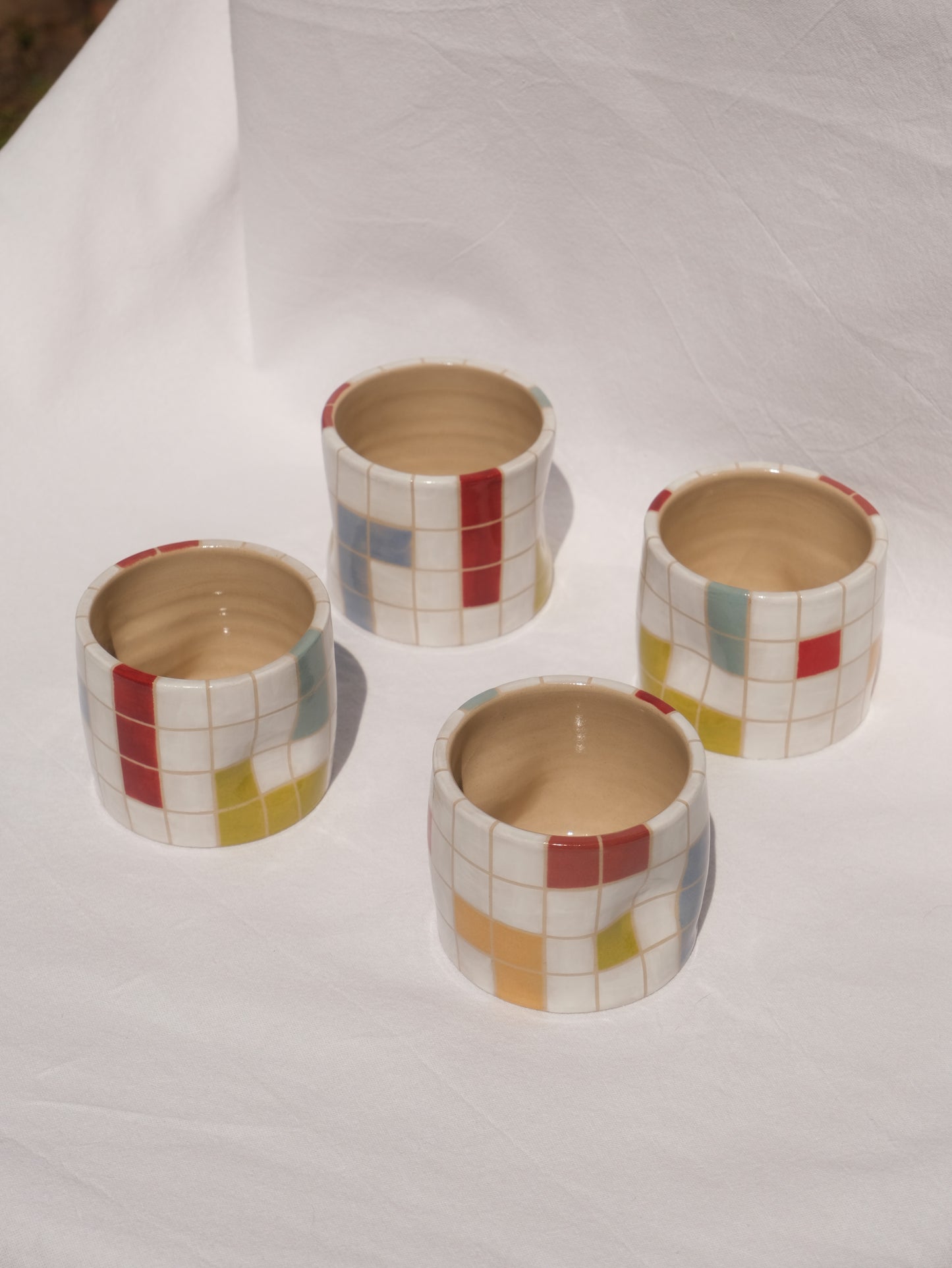Tetris pinch cup