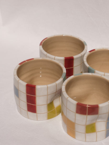 Tetris pinch cup