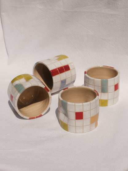 Tetris pinch cup