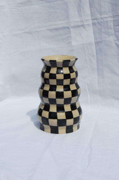 Checkered vase I