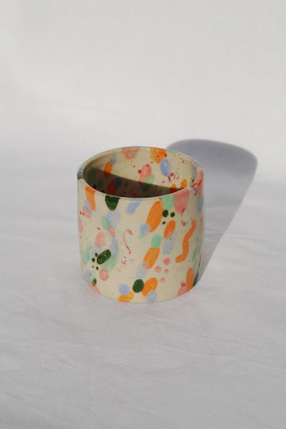 Watercolor pinch cup